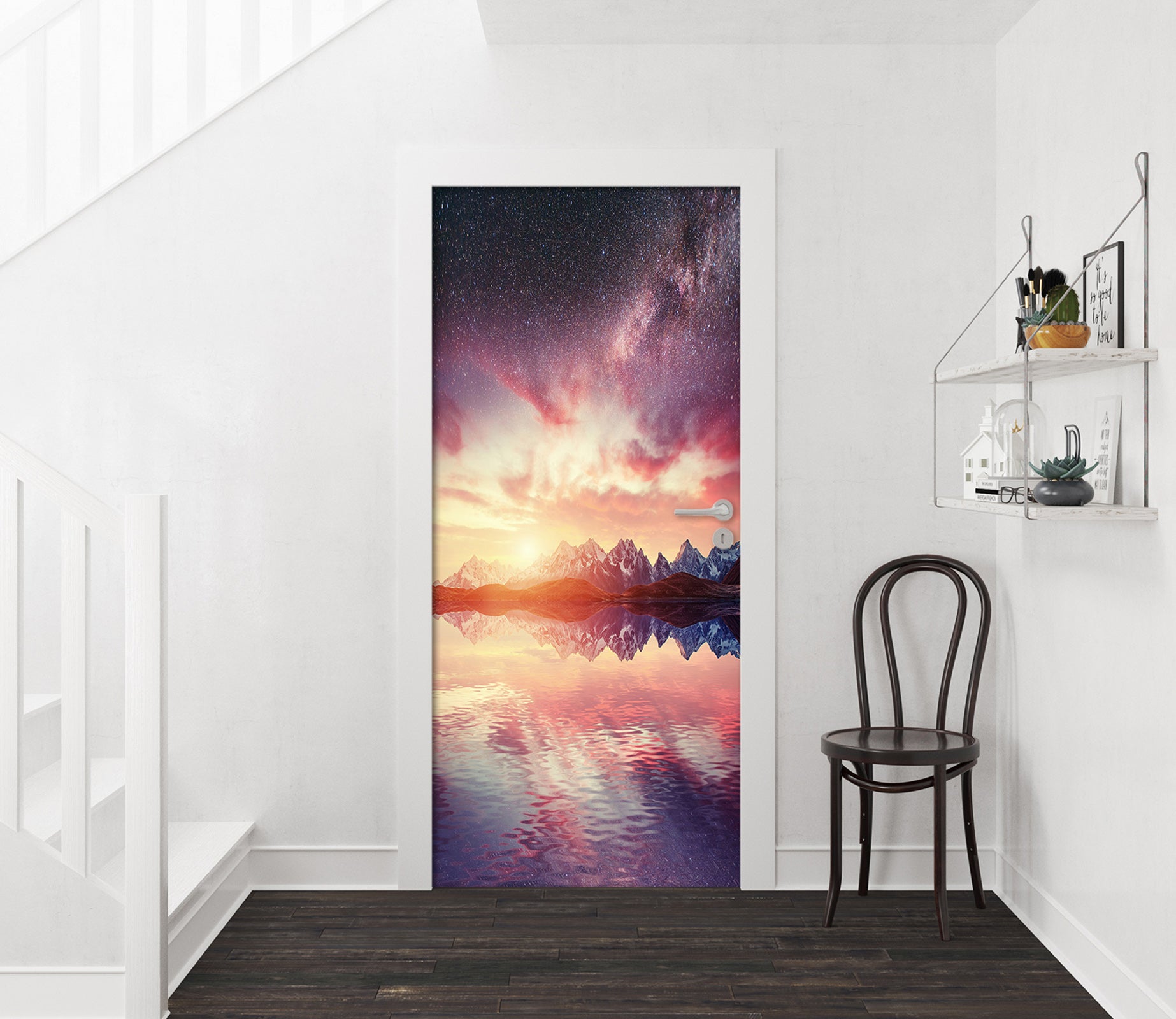 3D Clouds 25132 Door Mural