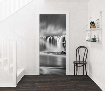 3D Grey Great Falls 11565 Marco Carmassi Door Mural