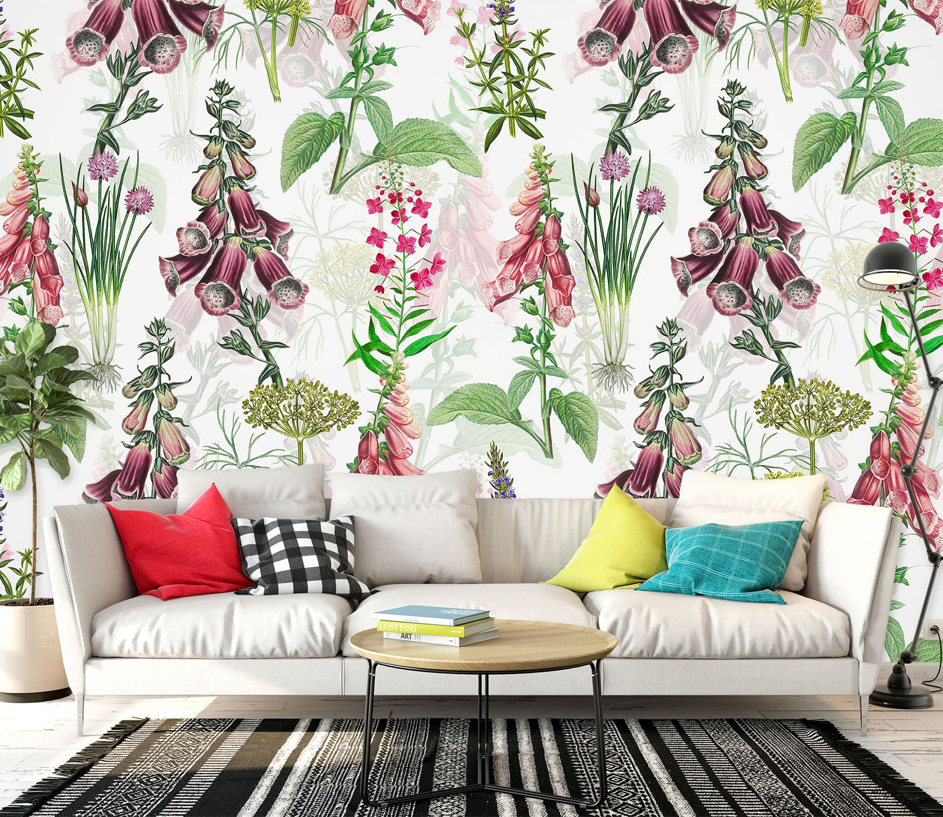 3D Beautiful Flower 1405 Uta Naumann Wall Mural Wall Murals