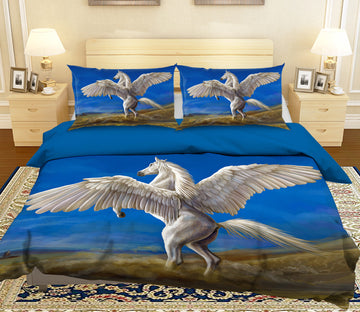 3D Pegasus Wings 095 Bed Pillowcases Quilt