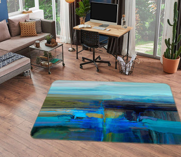 3D Blue Lake 1025 Michael Tienhaara Rug Non Slip Rug Mat Mat AJ Creativity Home 