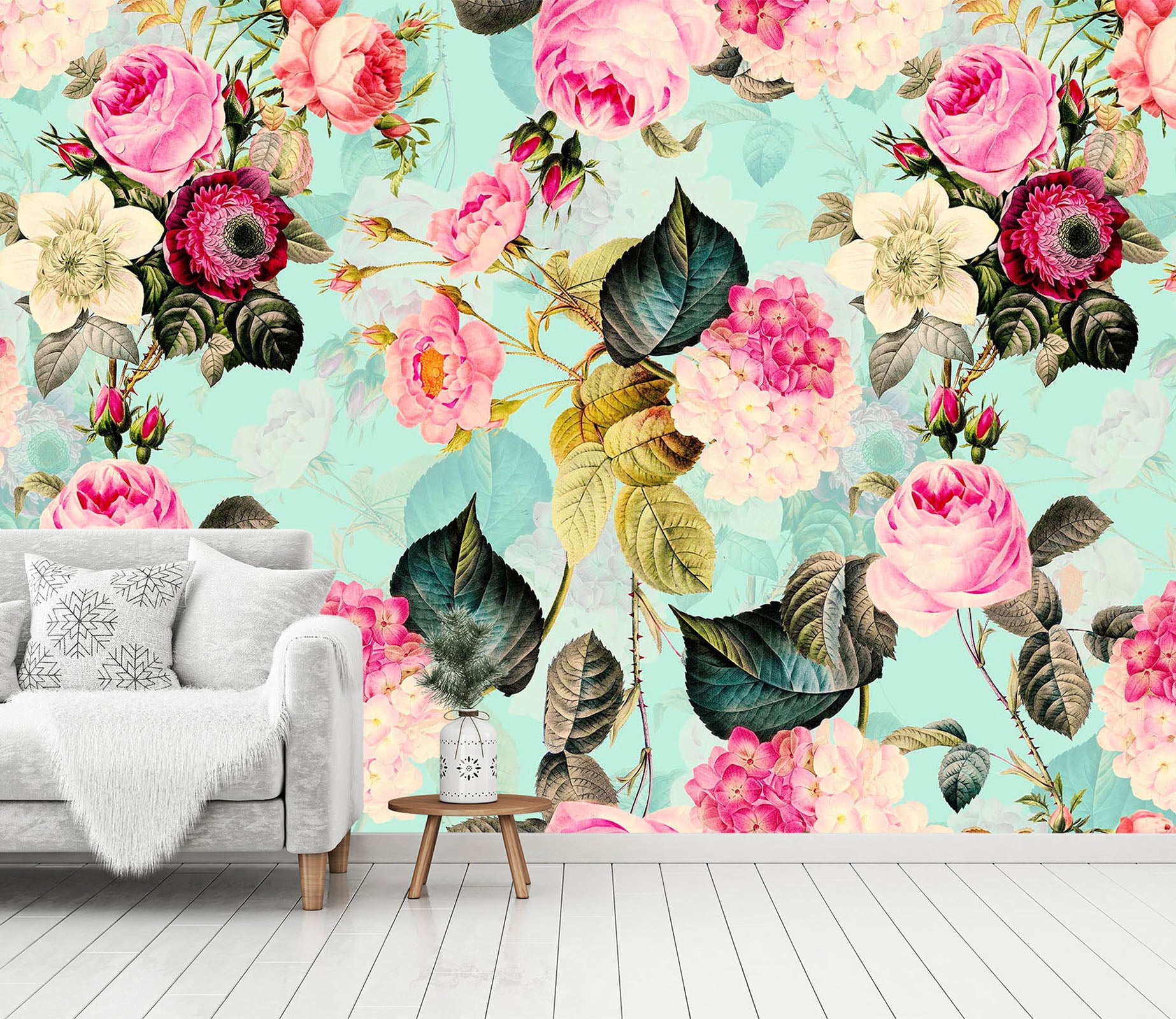 3D Rose Manor 126 Uta Naumann Wall Mural Wall Murals