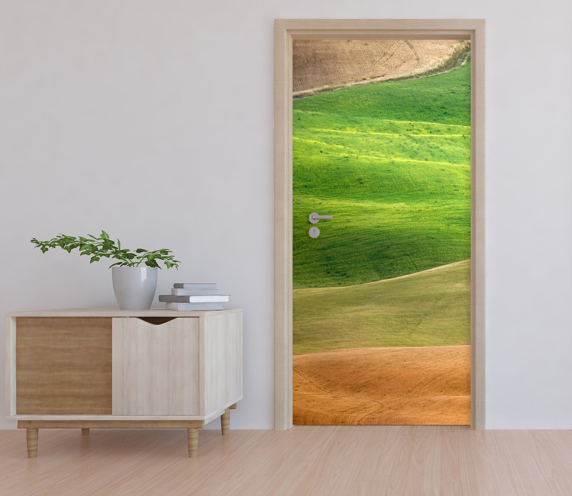 3D Lawn Hillside 11621 Marco Carmassi Door Mural