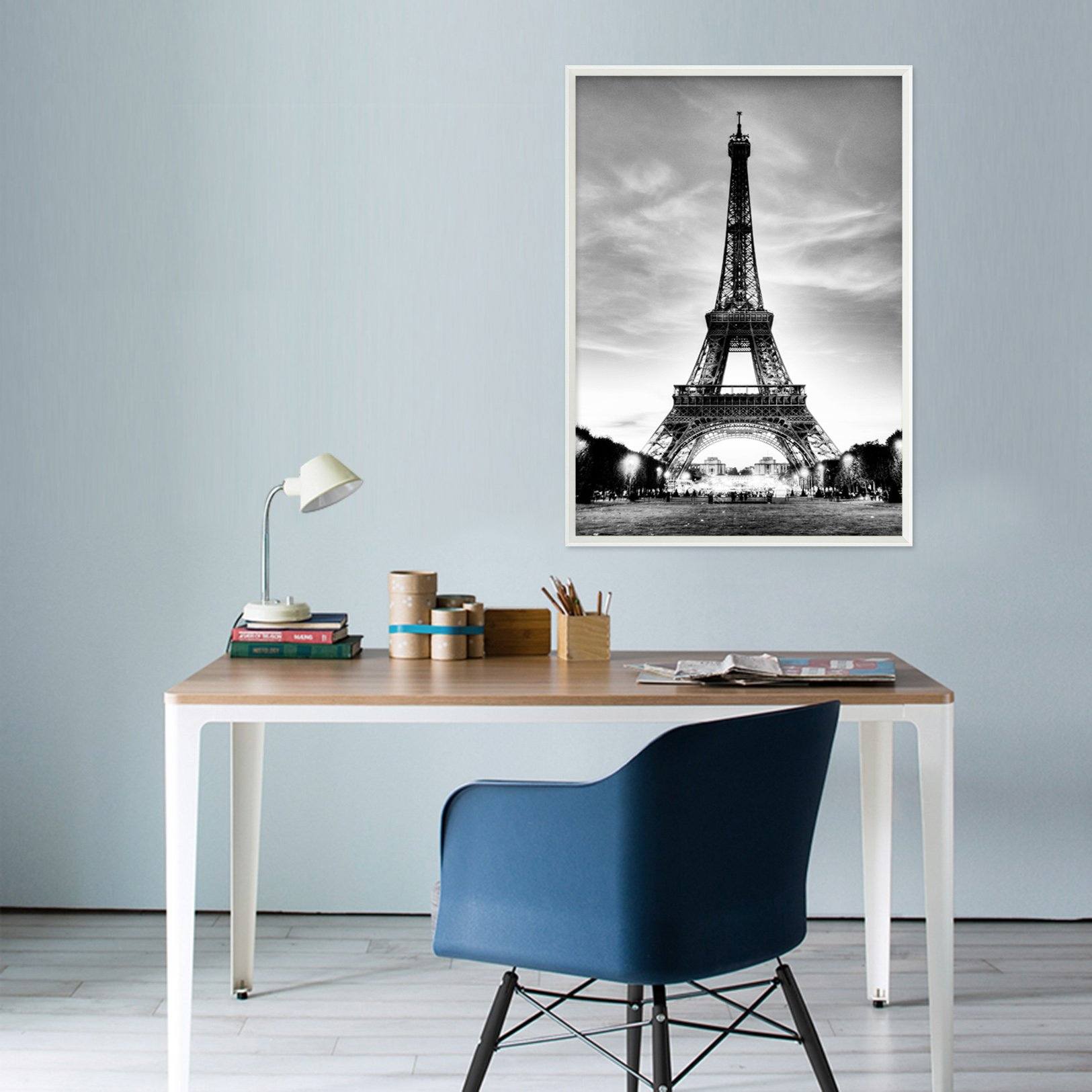 3D Tall Tower 004 Fake Framed Print Painting Wallpaper AJ Creativity Home 