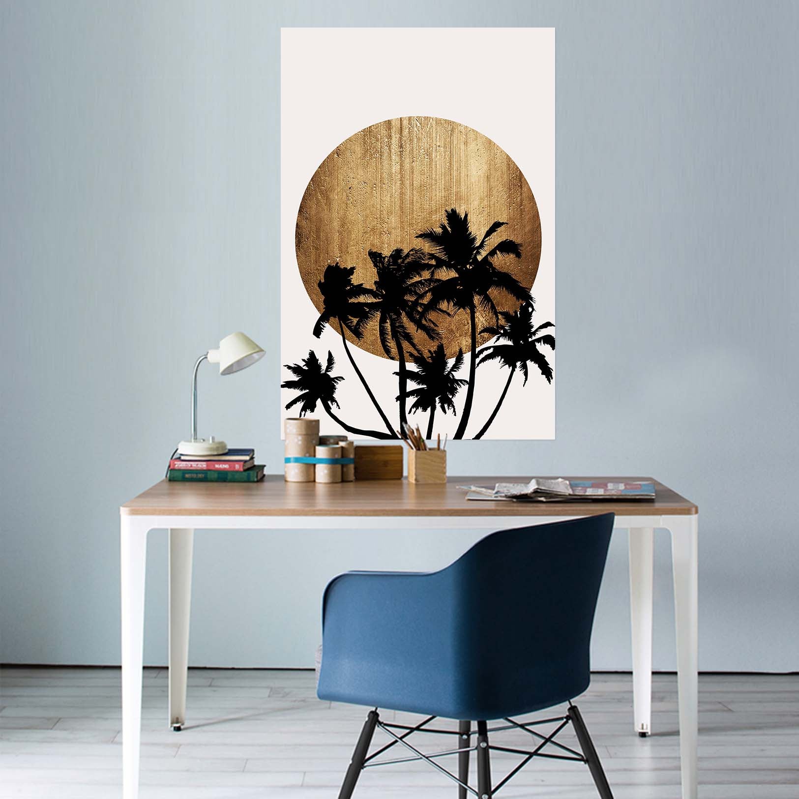 3D Coconut Tree 182 Boris Draschoff Wall Sticker