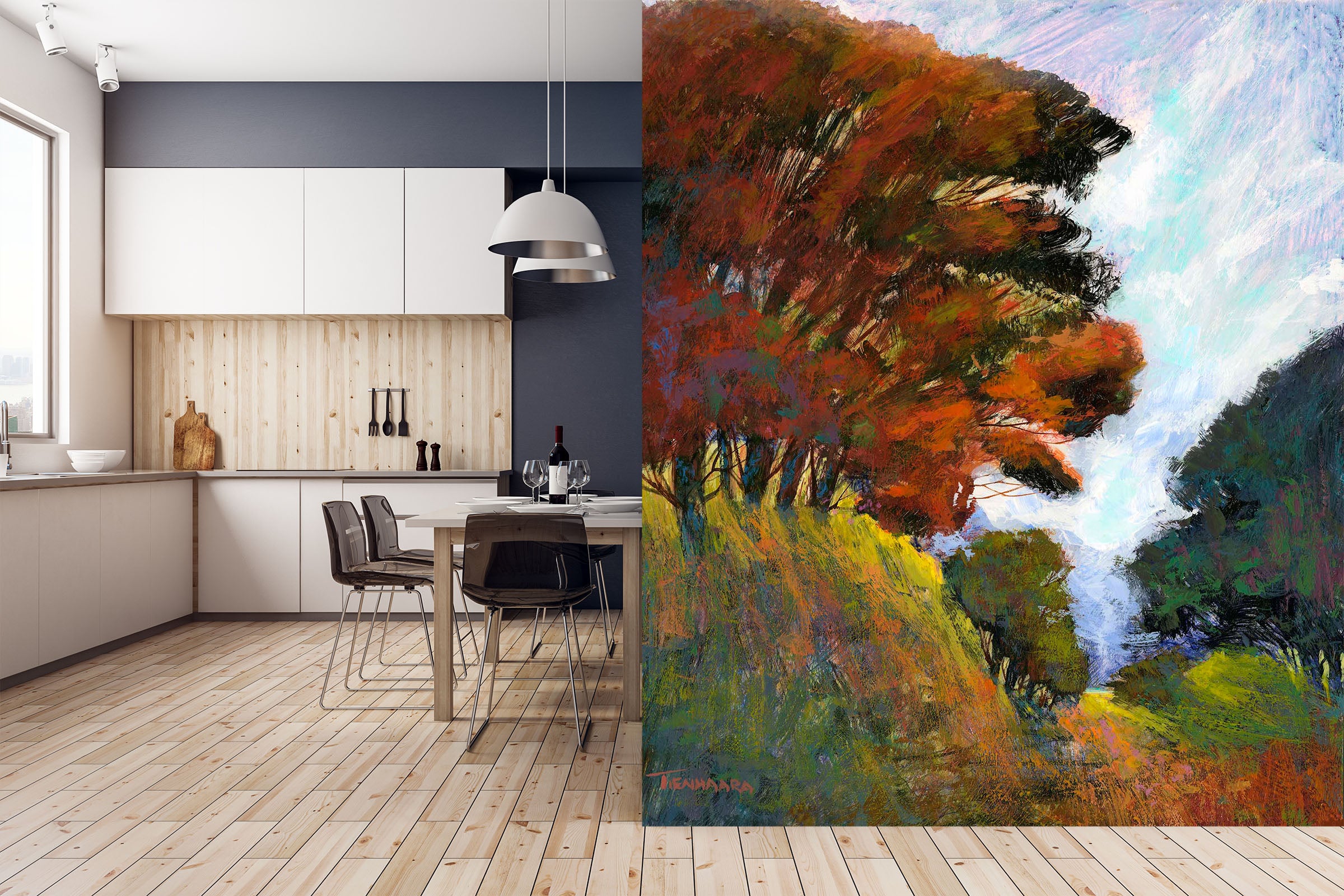 3D Maple Forest 1550 Michael Tienhaara Wall Mural Wall Murals