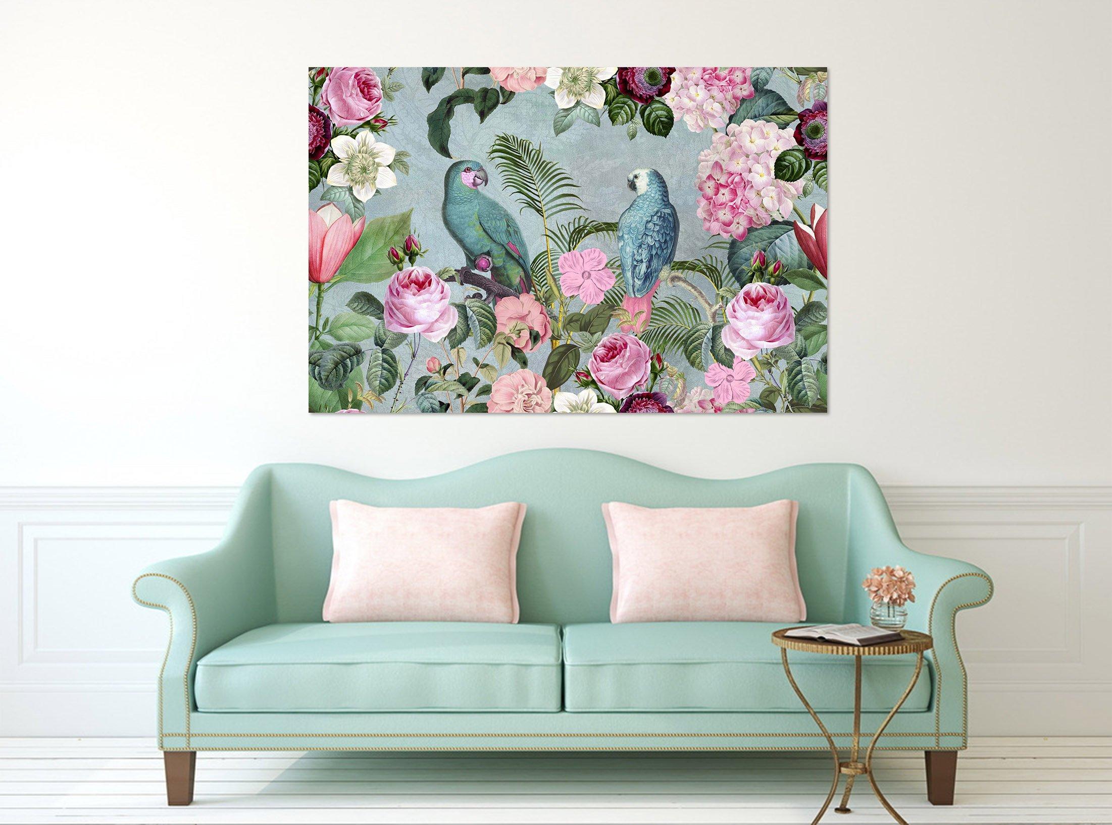 3D Bird Flowers 030 Andrea haase Wall Sticker Wallpaper AJ Wallpaper 2 