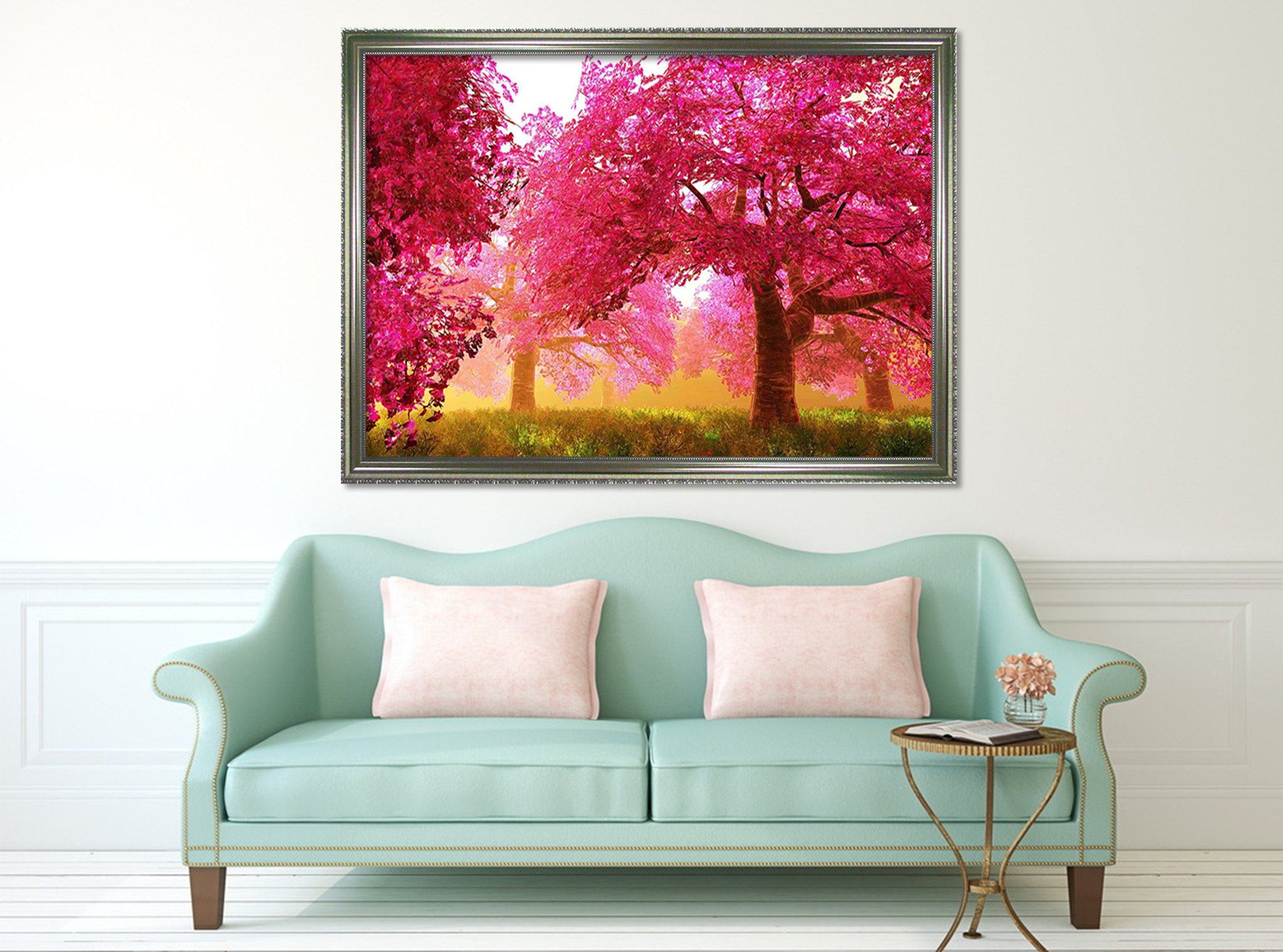 3D Mangrove Forest 169 Fake Framed Print Painting Wallpaper AJ Creativity Home 