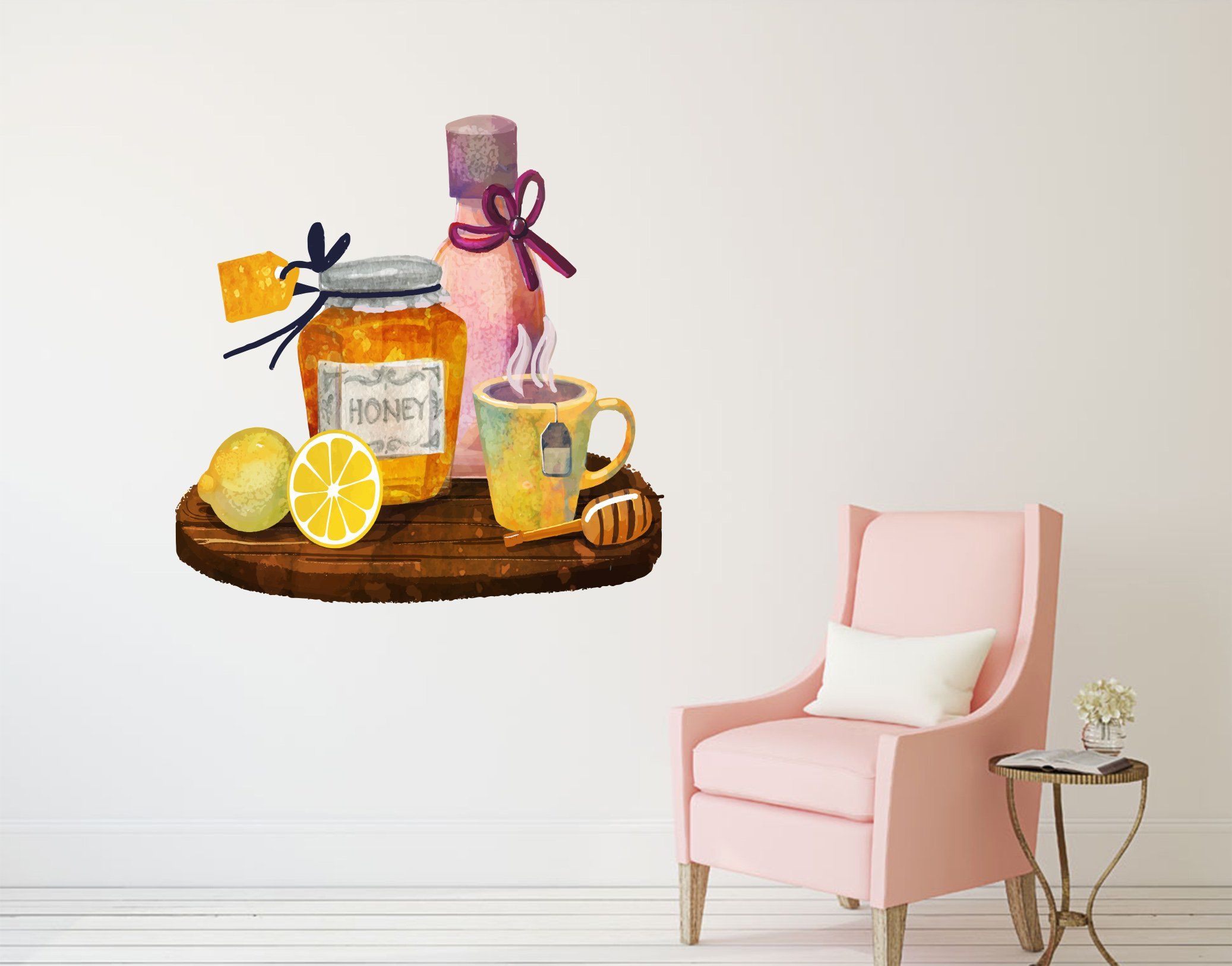 3D Lemonade Cup 226 Wall Stickers Wallpaper AJ Wallpaper 