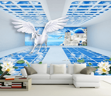 Beautiful Flying Horse Wallpaper AJ Wallpaper 