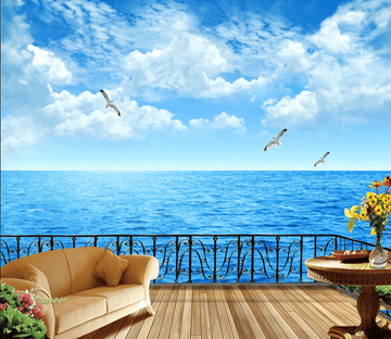 Balcony Seaviews Wallpaper AJ Wallpaper 