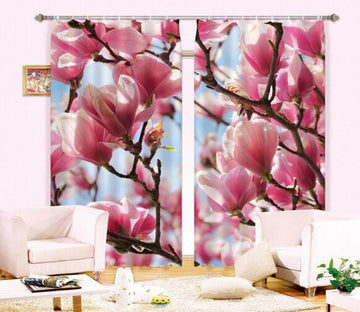 3D Flowers Tree 869 Curtains Drapes Wallpaper AJ Wallpaper 