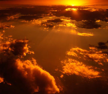 Orange Clouds Sky Wallpaper AJ Wallpaper 