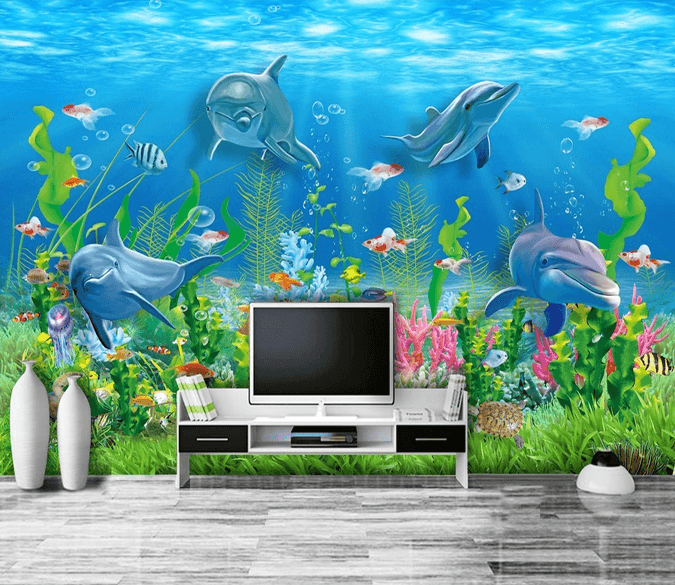 Seabed Fishes Wallpaper AJ Wallpaper 2 