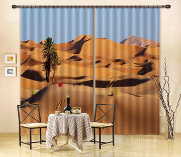 3D Dune Scenery 124 Curtains Drapes Wallpaper AJ Wallpaper 