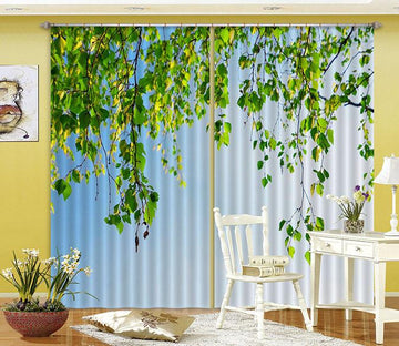 3D Hanging Branches 192 Curtains Drapes Wallpaper AJ Wallpaper 