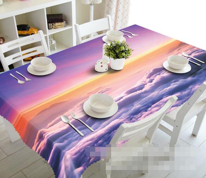 3D Sunrise Sky Scenery 1476 Tablecloths Wallpaper AJ Wallpaper 