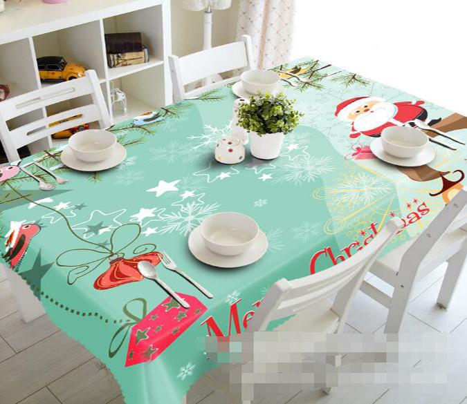 3D Merry Christmas 1190 Tablecloths Wallpaper AJ Wallpaper 