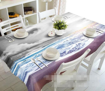 3D Gray Sea Scenery 1428 Tablecloths Wallpaper AJ Wallpaper 