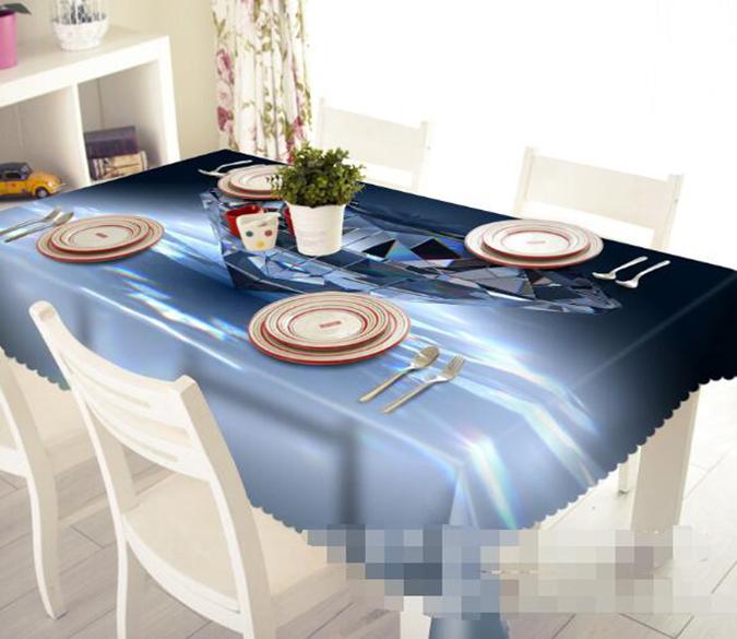 3D Shining Diamond 1243 Tablecloths Wallpaper AJ Wallpaper 