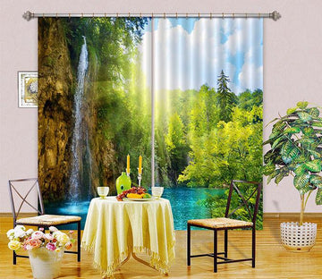 3D Lake Scenery 153 Curtains Drapes Wallpaper AJ Wallpaper 