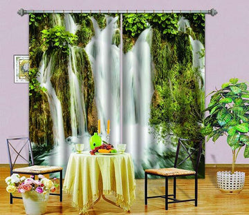 3D Flowing Streams 733 Curtains Drapes Wallpaper AJ Wallpaper 