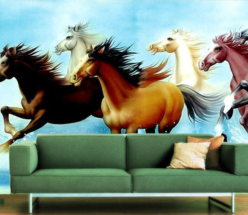 Eight Horses Galloping Wallpaper AJ Wallpaper 