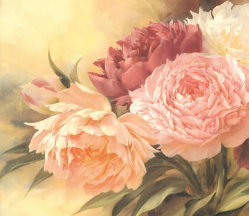 Colorful Peonies 1 Wallpaper AJ Wallpaper 