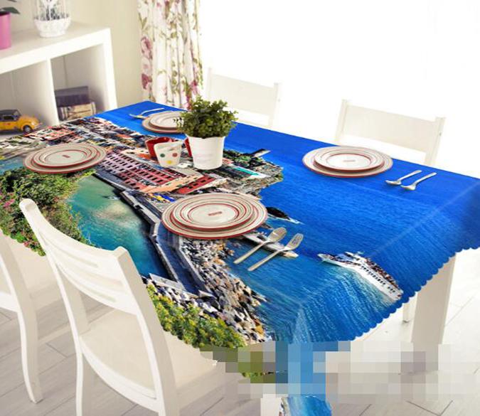 3D Italy Cinque Terre 1197 Tablecloths Wallpaper AJ Wallpaper 