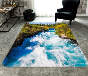 3D River Scenery 172 Non Slip Rug Mat Mat AJ Creativity Home 