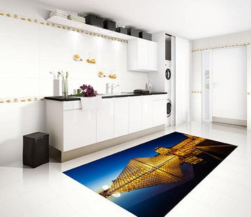 3D Pretty Louvre 638 Kitchen Mat Floor Mural Wallpaper AJ Wallpaper 