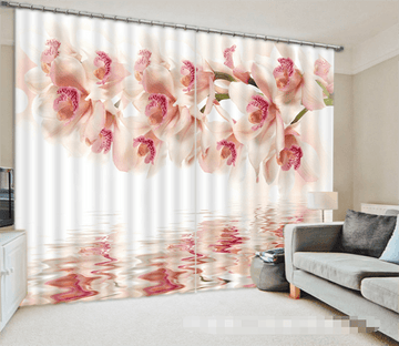 3D Fresh Elegant Flowers 1265 Curtains Drapes Wallpaper AJ Wallpaper 