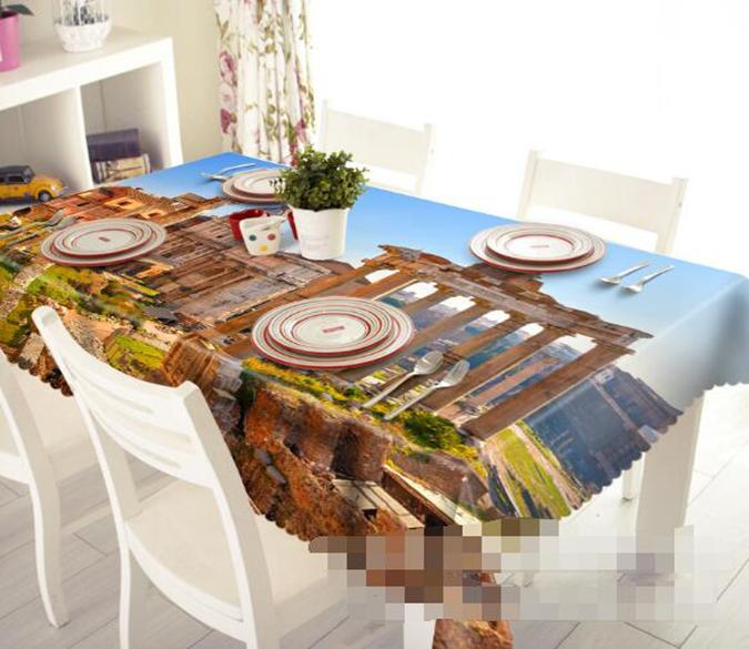 3D Rome Scenery 1258 Tablecloths Wallpaper AJ Wallpaper 