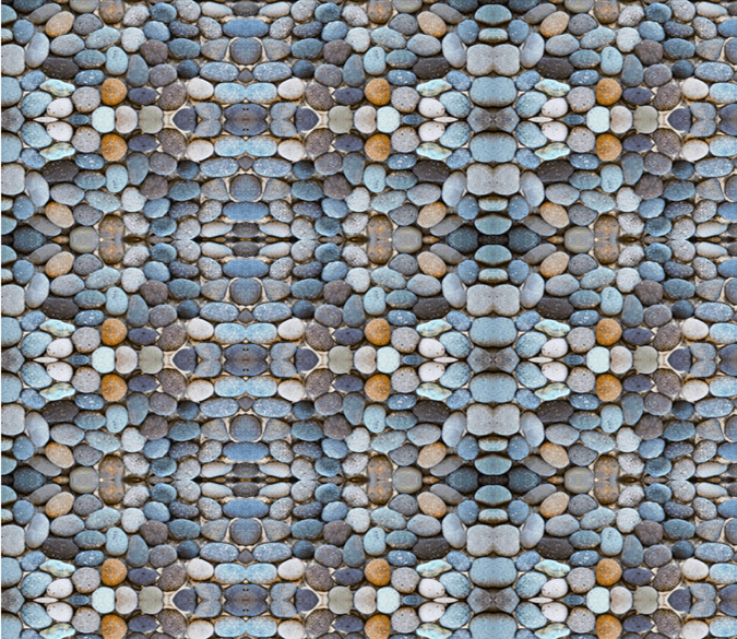 3D Stones Pattern Floor Mural Wallpaper AJ Wallpaper 2 