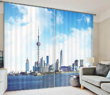 3D New York Scenery 859 Curtains Drapes Wallpaper AJ Wallpaper 