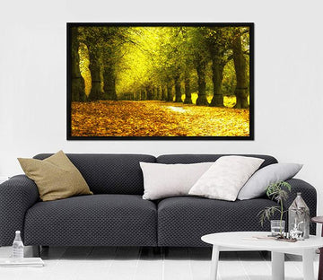 3D Deciduous Trees 047 Fake Framed Print Painting Wallpaper AJ Creativity Home 