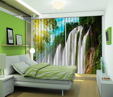 3D Waterfalls 190 Curtains Drapes Wallpaper AJ Wallpaper 