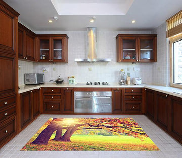 3D Colorful Trees 603 Kitchen Mat Floor Mural Wallpaper AJ Wallpaper 