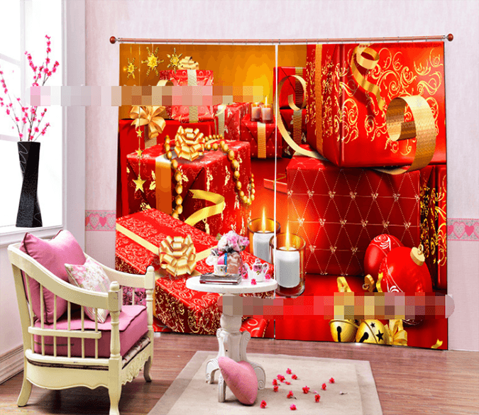 3D Many Gifts 2034 Curtains Drapes Wallpaper AJ Wallpaper 