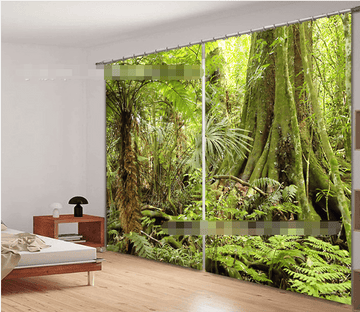 3D Thick Forest 1122 Curtains Drapes Wallpaper AJ Wallpaper 