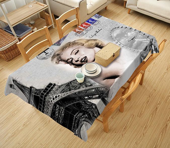 3D Marilyn Monroe 15 Tablecloths Wallpaper AJ Wallpaper 