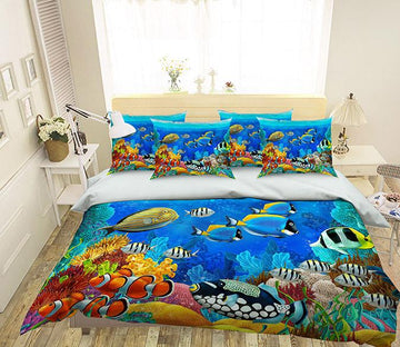 3D Bright Ocean World 246 Bed Pillowcases Quilt Wallpaper AJ Wallpaper 