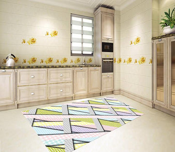 3D Lines Pattern 545 Kitchen Mat Floor Mural Wallpaper AJ Wallpaper 