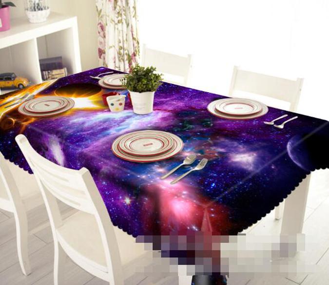 3D Pretty Stars Sky 1204 Tablecloths Wallpaper AJ Wallpaper 