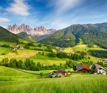 Mountain Villages 3 Wallpaper AJ Wallpaper 