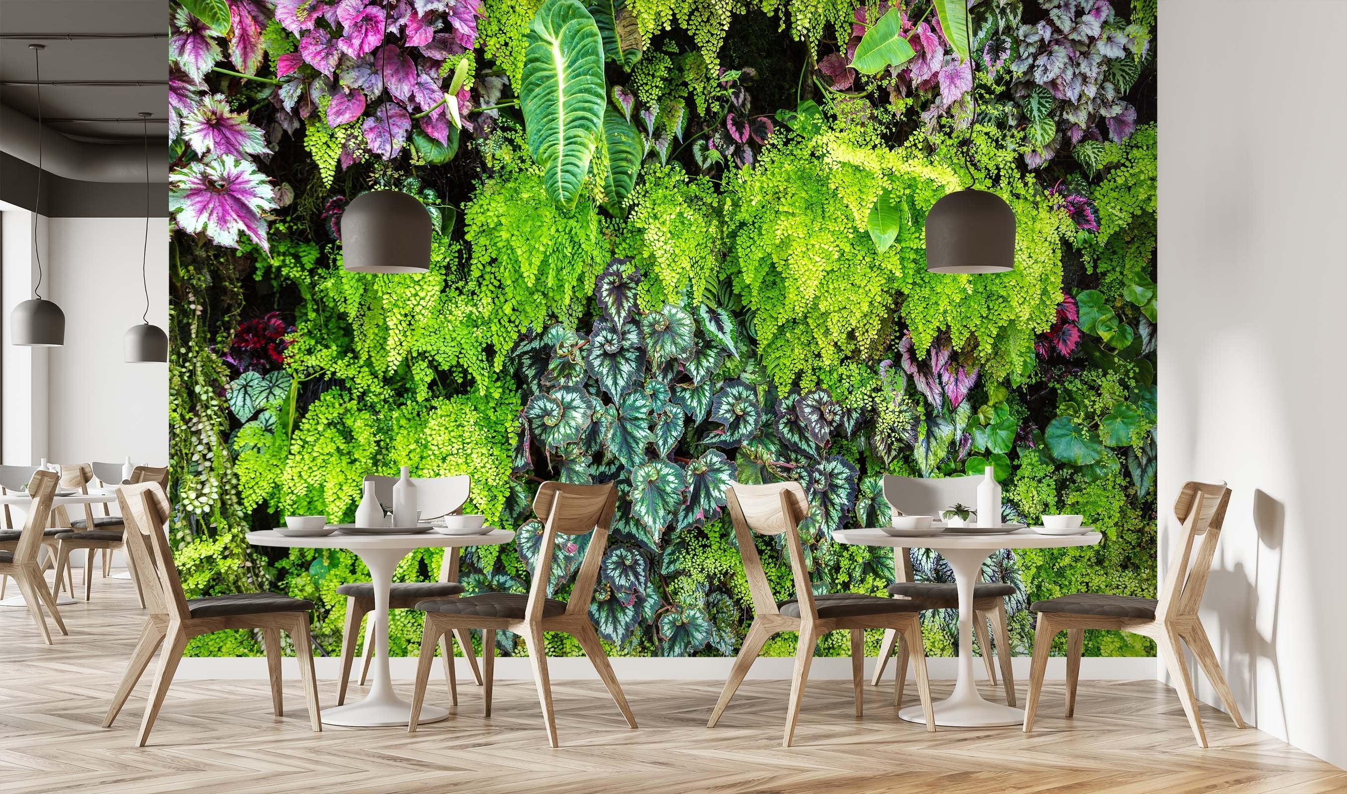 3D Bright Green Plant Wall 55 Wallpaper AJ Wallpaper 2 