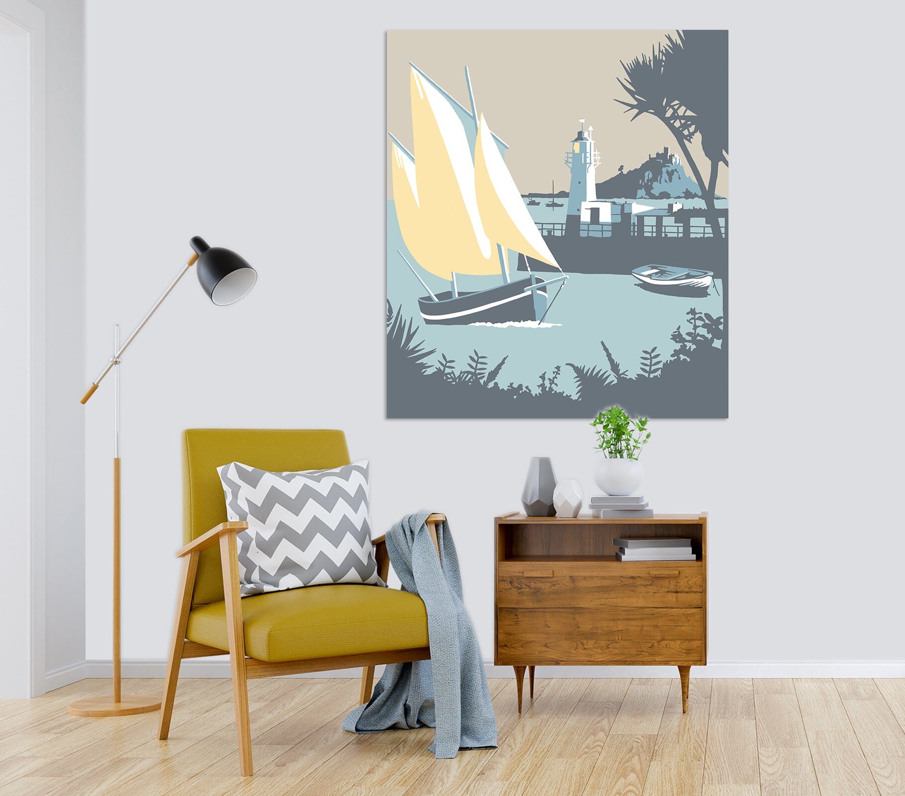 3D Newlyn 038 Steve Read Wall Sticker Wallpaper AJ Wallpaper 2 