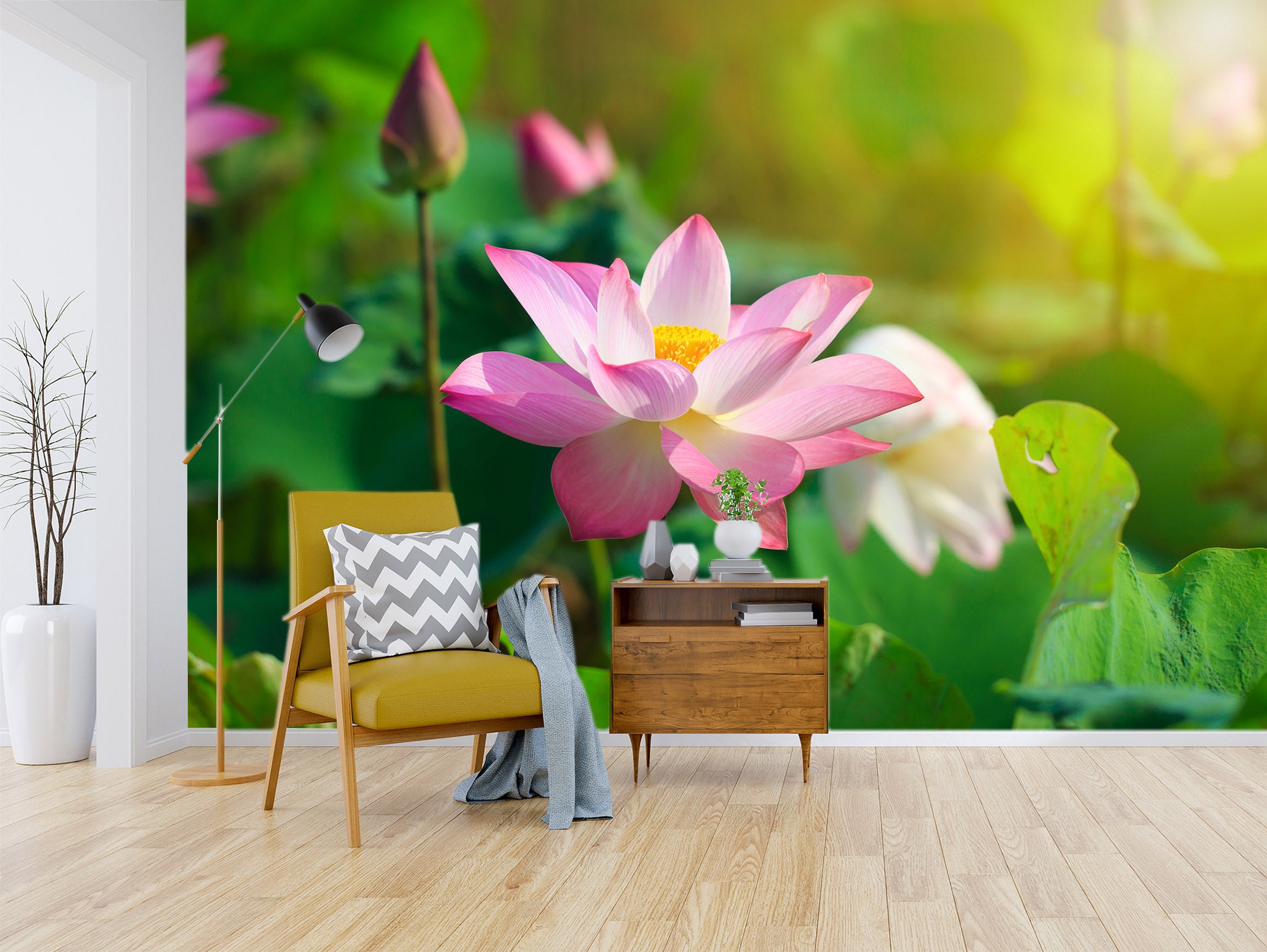 3D Lotus 58025 Wall Murals