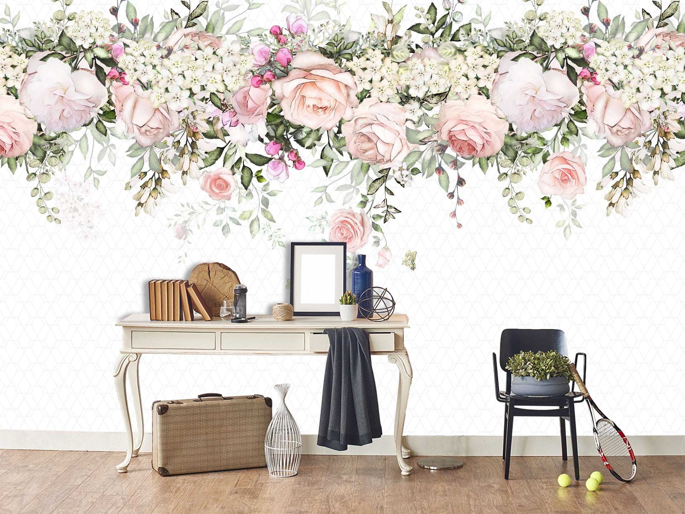 3D Hand Painted Flower 106 Wall Murals Wallpaper AJ Wallpaper 2 