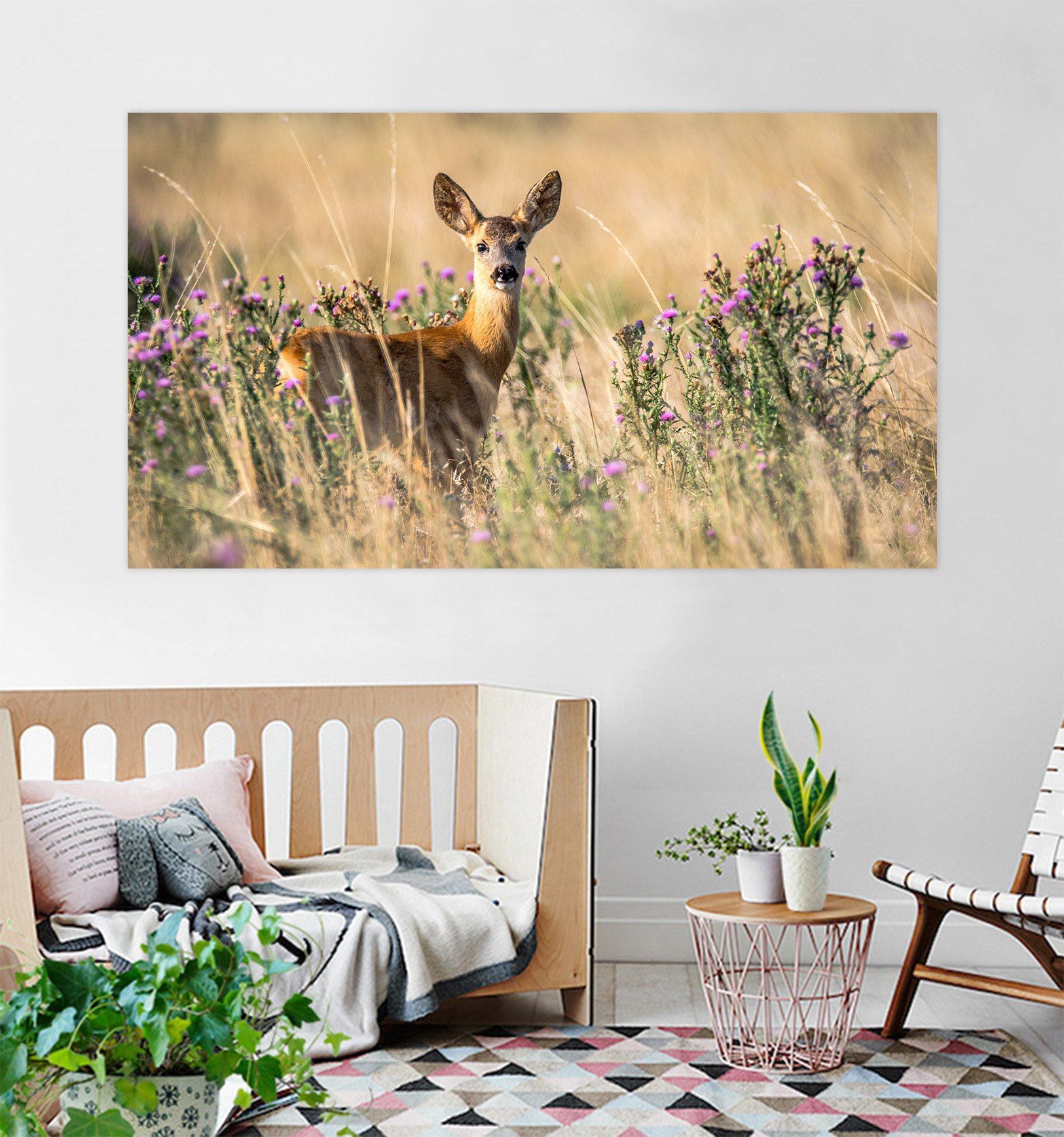 3D Roe-Deer 108 Animal Wall Stickers Wallpaper AJ Wallpaper 2 